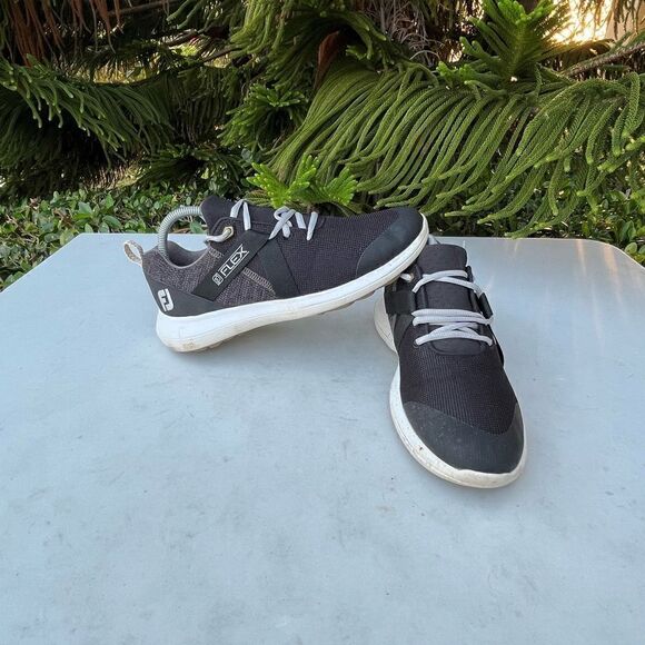 FootJoy Flex Golf Shoes Mens Size: 8 - Picture 1 of 8